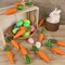 Easter Garland Decor, 12 Pcs Carrot Ornament for Mantel Decorations, 8.5 FT Hanging Artificial Carrots Garland Carrot Banner for Fireplace Home Kitchen Party